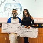 Two GV students win $10K each in 'Dolphin Tank' competition